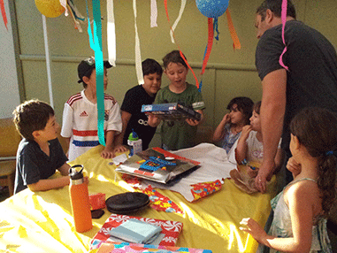h's bday party